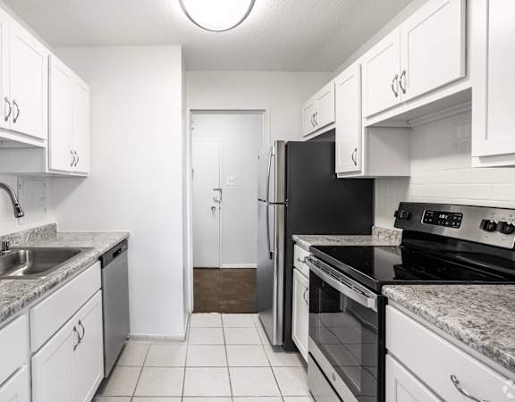 Modern Kitchen at Calvert House Apartments, Washington, 20008