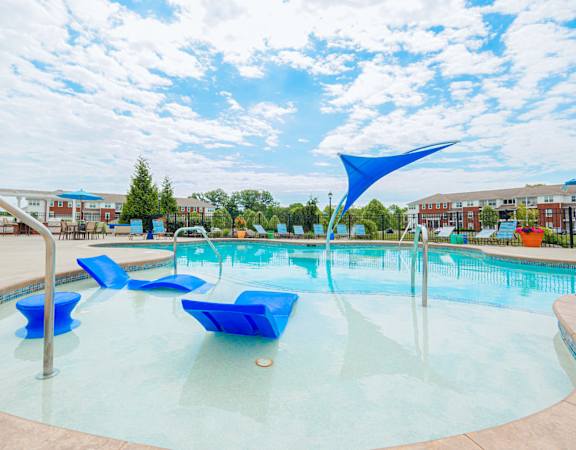 our resort style swimming pool is open to the community