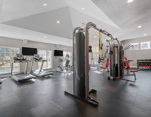 Spacious Fitness Center