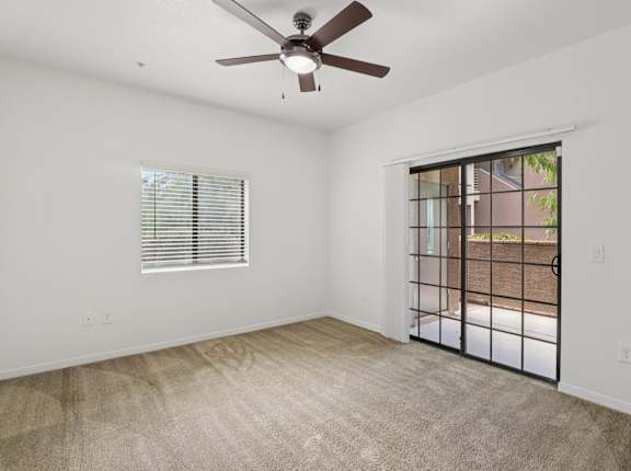 Lush Wall-To-Wall Carpeting In Bedrooms at Rome Park Villas, North Las Vegas