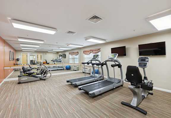 the apartments at masse corner 205 fitness room