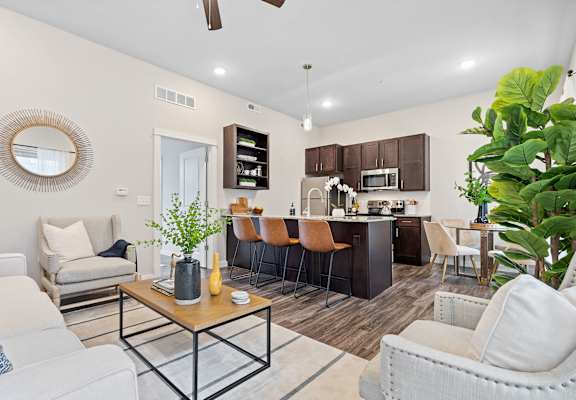 Kitchen Island with Counter Seating