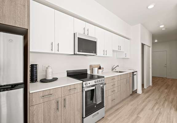 Open Concept Kitchen at The Duo, Washington