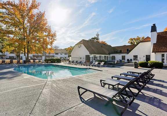 Sun loungers at The Grove Brentwood, Nashville, 37211