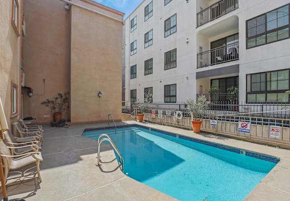 our apartments have a large pool for residents to enjoy