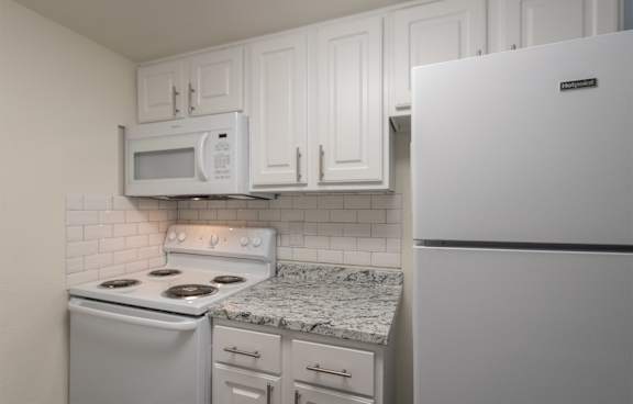 White Kitchen at Princeton Court, Dallas, TX, 75231