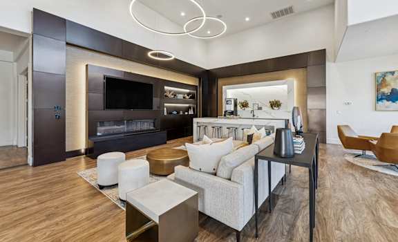 Lobby Lounge at Platinum Castle Hills, Lewisville, Texas