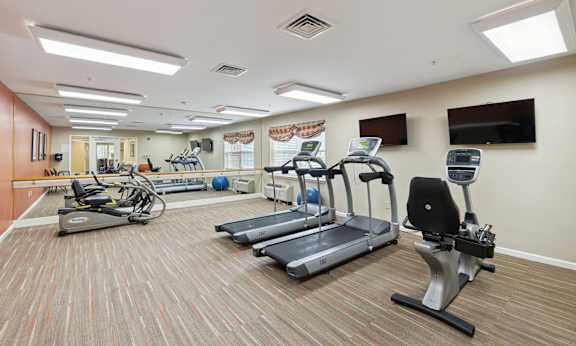 the apartments at masse corner 205 fitness room