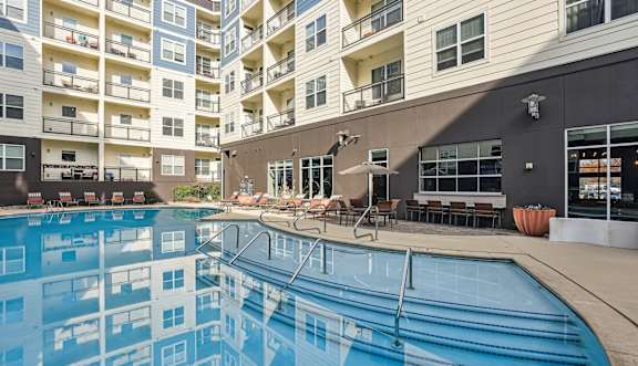 a swimming pool