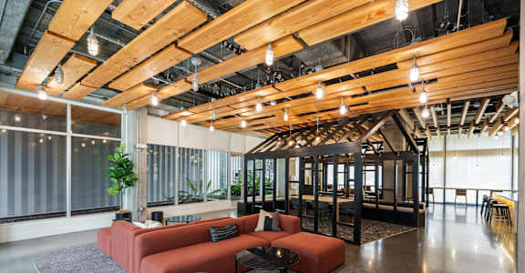 Coworking Lounge at L Seven Apartments in San Francisco, CA 94103