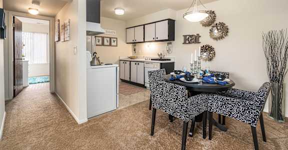 Dining Room and Kitchen at Westwood Village