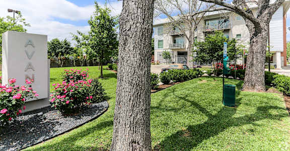 Austin apartment for rent with yard and pet area