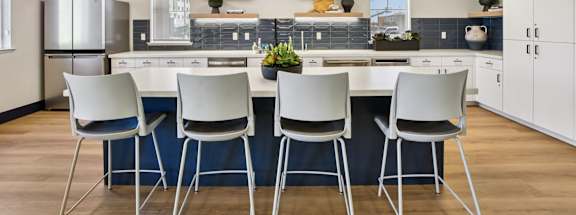 Community Kitchen at Terracina at Winding Creek, Roseville, CA