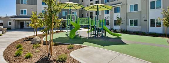 A playground at Terracina at Winding Creek, California, 95747
