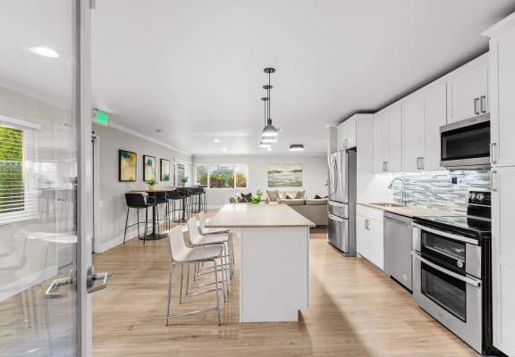 Fully Equipped Kitchen at Central Park East, Washington, 98007