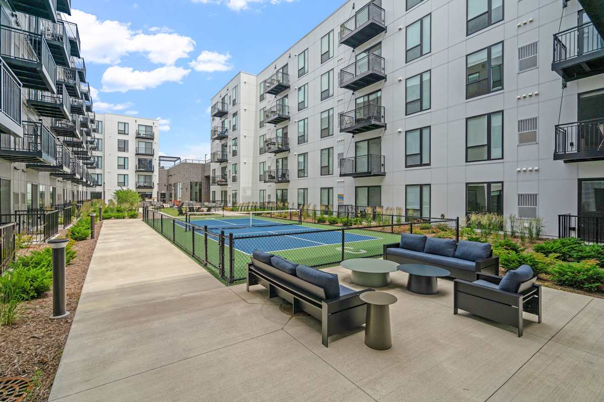 Corsa courtyard and balconies - St. Louis Park, MN