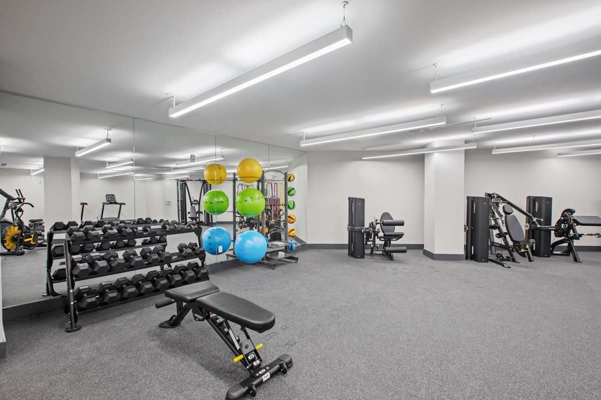 Beautiful view of Luxury Apartments With Private Weight Room