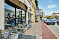 A restaurant named Clairidge has outdoor seating.