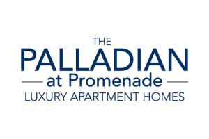 the logo for the paladin at promenade luxury apartment homes