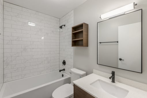 Renovated Unit - Bathroom