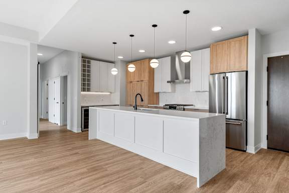 Kitchen with Premium Fixtures and Finishes