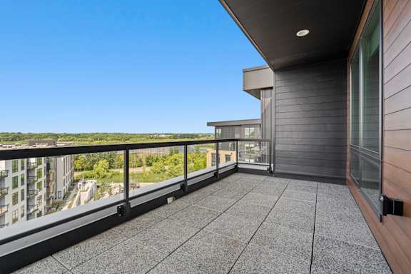 Large Balcony With Wooded Views