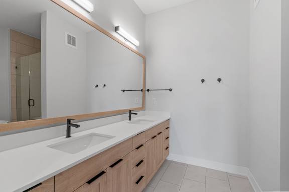 Bathroom with Modern Finishes