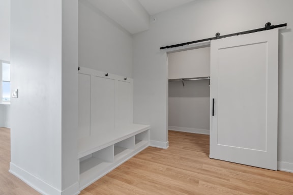 Entryway with Large Closet