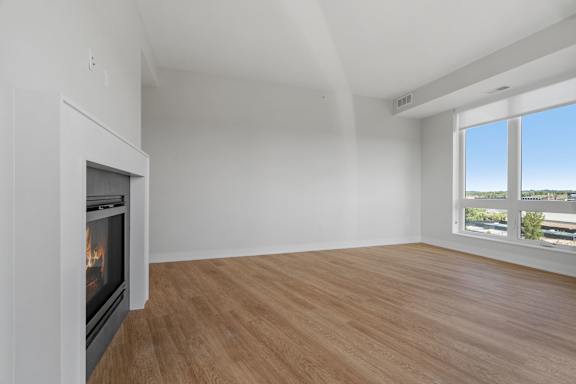 Living Room with Fireplace