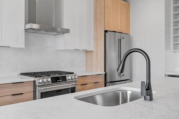Kitchen with Premium Fixtures and Finishes