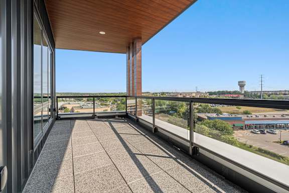 Spacious Outdoor Balcony