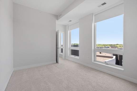 Bedroom with Plush Carpeting