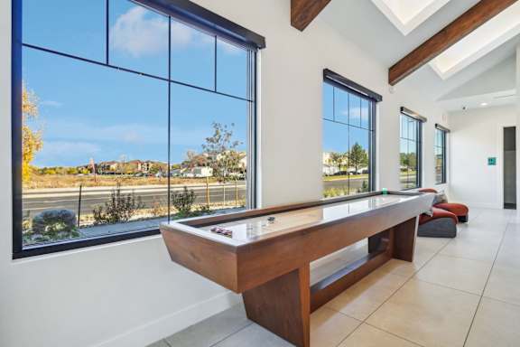 Pool table at Premier at West Park, Greeley, 80634