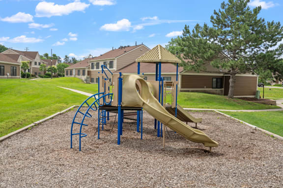 our apartments have a playground for your kids to play