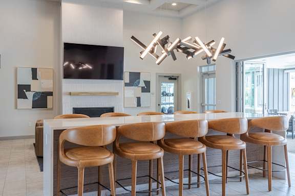 Clubhouse Interior at The Warren, Jeffersonville, IN, 47130