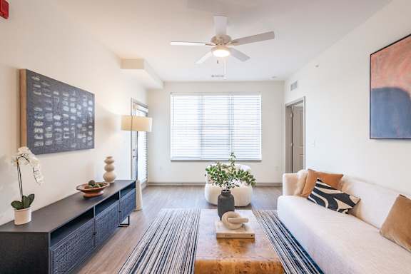Living Room at Arlington Farms, Greenwood, 46143