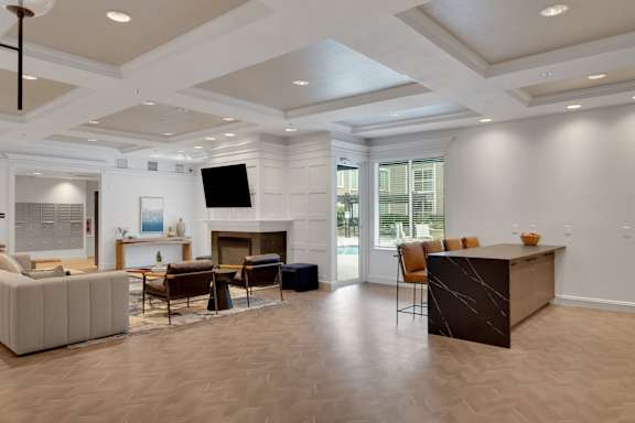 Clubhouse at AVIA Apartments On Alpha, Dallas