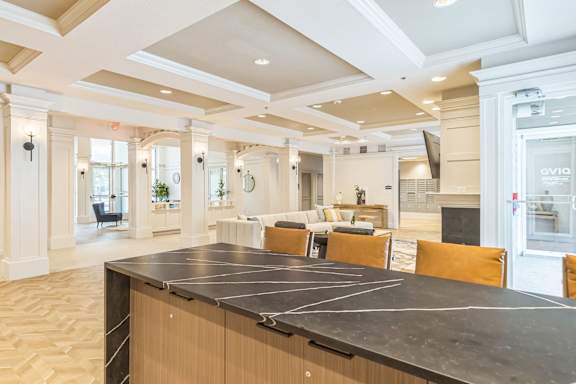 Community Kitchen at AVIA Apartments On Alpha, Dallas