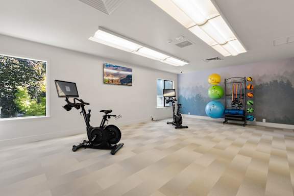 Gym at AVIA Lofts on Parkway, Vancouver