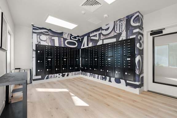 Mail Room at AVIA Lofts on Parkway, Vancouver