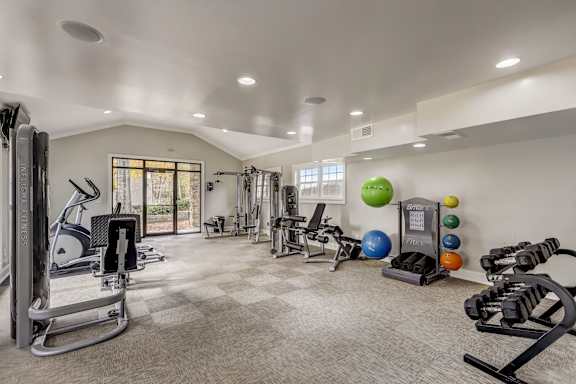 our state of the art gym is equipped with cardio equipment and weights