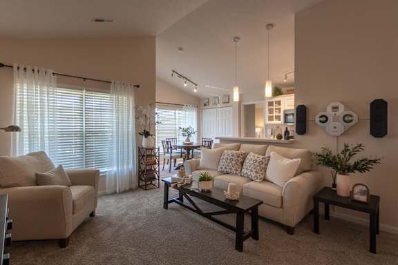 This is a photo of the kitchen of a 1245 square foot 2 bedroom apartment at Cambridge Court Apartments in Dallas, TX.