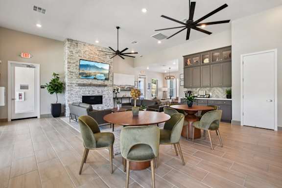 A Modern Dining Room at Montessa Apartments, California, 95687