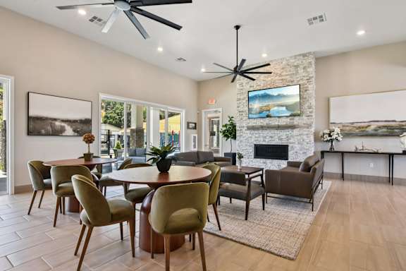 Community Room at Montessa Apartments, Vacaville, CA