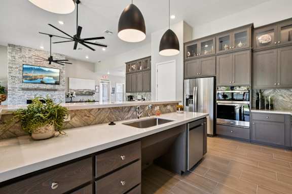 Efficient Appliances In Kitchen at Montessa Apartments, Vacaville, CA, 95687