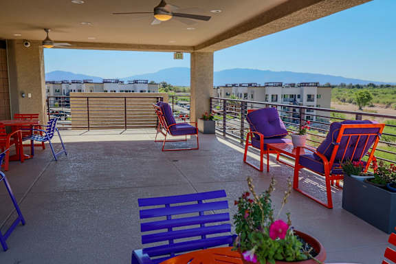 Exterior, Patio, Balcony, Courtyard, Landscaping