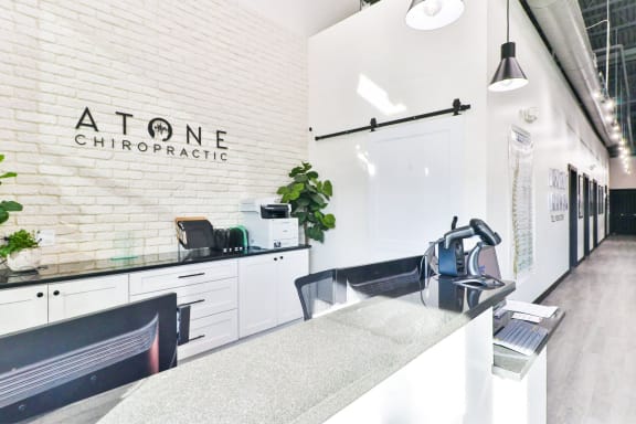 a kitchen with a counter top and a sink