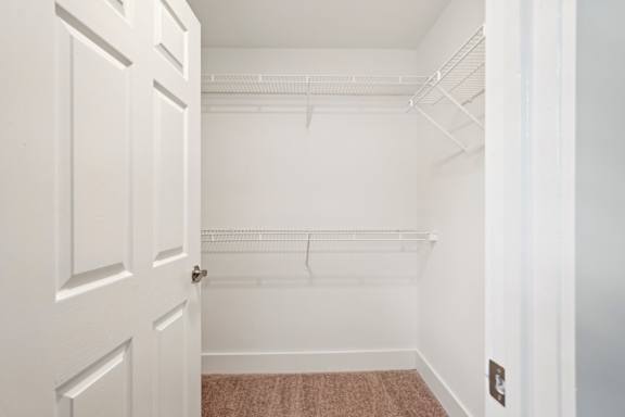 large walk-in closet