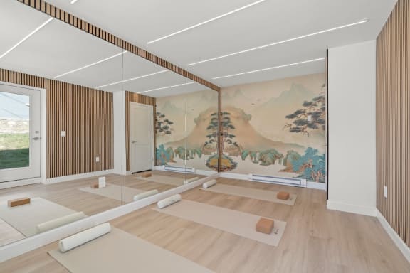 Chestnut Hill Village Yoga Room  at Chestnut Hill Village, Philadelphia, PA