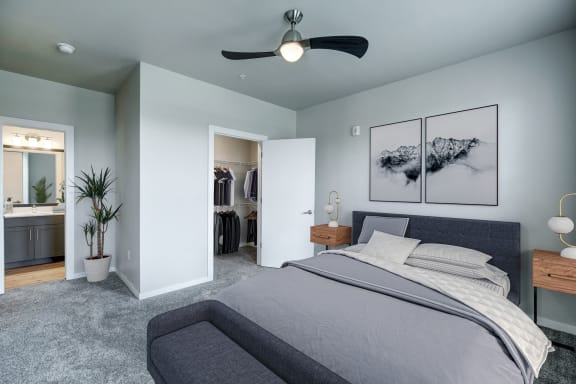 The Tenzing-Gray Bedroom